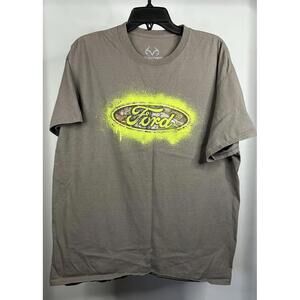 RealTree Xtra Camo Ford Logo T-Shirt Men’s Size Large